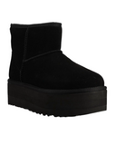 UGG CLASSIC MINI PLATFORM ŚNIEGOWCE CZARNE