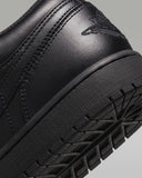 NIKE AIR JORDAN 1 LOW TRIPLE BLACK