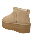 UGG CLASSIC ULTRA MINI PLATFORM SAND ŚNIEGOWCE
