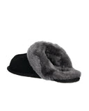 UGG SCUFFETTE II BLACK KAPCIE OCIEPLANE
