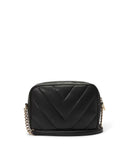 VICTORIA SECRET’S TOREBKA CROSSBODY PIKOWANA MAŁA CZARNA