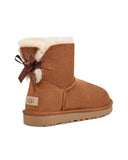 UGG MINI BAILEY BOW II CHUSTNUT ŚNIEGOWCE Z KOKARDKĄ