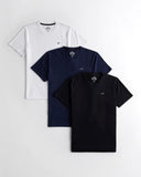 HOLLISTER 3-PACK KOSZULEK