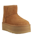 UGG CLASSIC MINI PLATFORM ŚNIEGOWCE BRĄZOWE