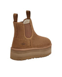 UGG NEUMEL PLATFORM CHELSEA CHUSTNUT ŚNIEGOWCE SKÓRZANE