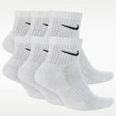 SKARPETY NIKE EVERYDAY CUSHIONED ANKLE WHITE (6 PAIRS)