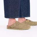BIRKENSTOCK BOSTON UNISEX LEVE FADED KHAKI