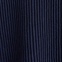 ABERCROMBIE & FITCH PLISSÉ ZIP SWEATER POLO DEEP NAVY - MĘSKA KOSZULKA POLO