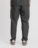 LACOSTE PARIS MONOGRAM SWEATPANTS "BLACK / DARK GREY"