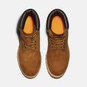 TIMBERLAND 6 INCH PREMIUM WATERPROOF BOOT "DARK WHEAT" NUBUCK