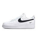 NIKE AIR FORCE 1 LOW SE NYLON SWOOSH WHITE BLACK