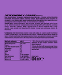 DZIK® ENERGY ZERO KALORII GRAPE 500ml
