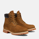 TIMBERLAND 6 INCH PREMIUM WATERPROOF BOOT "DARK WHEAT" NUBUCK