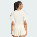 ADIDAS A ROUCHED FOOTBALL T-SHIRT