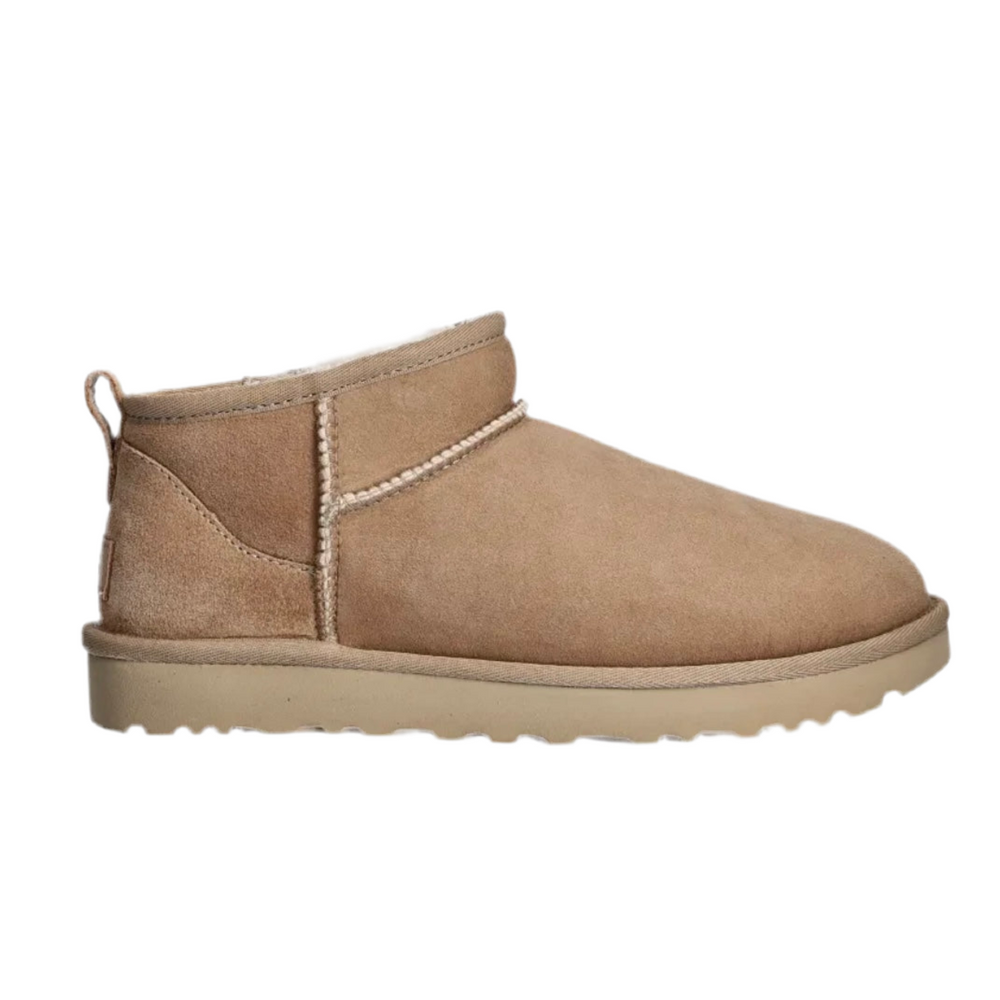 UGG CLASSIC ULTRA MINI SAND ŚNIEGOWCE ZAMSZOWE