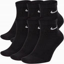 SKARPETY NIKE EVERYDAY CUSHIONED ANKLE BLACK (6 PAIRS)
