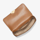 TORBA BRĄZOWA NA RAMIĘ MICHAEL KORS TRIBECA SIGNATURE LOGO