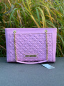TOREBKA LOVE MOSCHINO PU MALVA