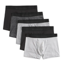BOKSERKI MĘSKIE ABERCROMBIE & FITCH 5-PACK GRAY MULTIPACK