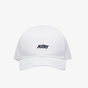 AUTRY BASEBALL CAP - BIAŁA CZAPKA UNISEX Z HAFTOWANYM LOGO