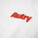 AUTRY DOUBLE LOGO T-SHIRT - BIAŁA KOSZULKA Z LOGO