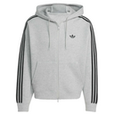 ADIDAS ADICOLOR SPACER OVERSIZED SZARA BLUZA Z KAPTUREM