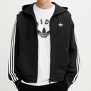 ADIDAS ADICOLOR SPACER OVERSIZED CZARNA BLUZA Z KAPTUREM