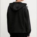 ADIDAS ADICOLOR SPACER OVERSIZED CZARNA BLUZA Z KAPTUREM