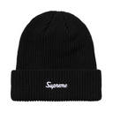 SUPREME LOOSE GAUGE BEANIE 'BLACK’
