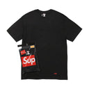 Koszulki Supreme x Hanes Tagless Tees Black 3 pack
