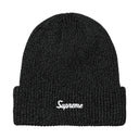 Supreme Loose Gauge Beanie Black Reflective