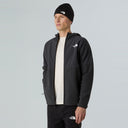 THE NORTH FACE GLACIER HEAVYWEIGHT FULL ZIP HOODIE ASPHALT GREY