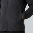 THE NORTH FACE GLACIER HEAVYWEIGHT FULL ZIP HOODIE ASPHALT GREY